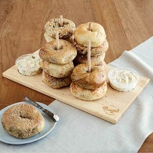NEW bagel stand serving display for weddings, showers, events, party office home